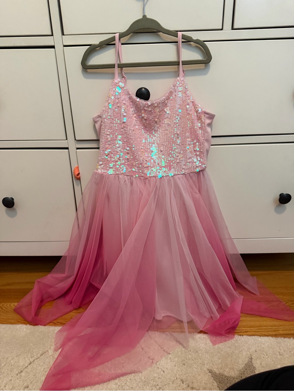 Target Pink Sequin & Tulle Girls Formal Dress